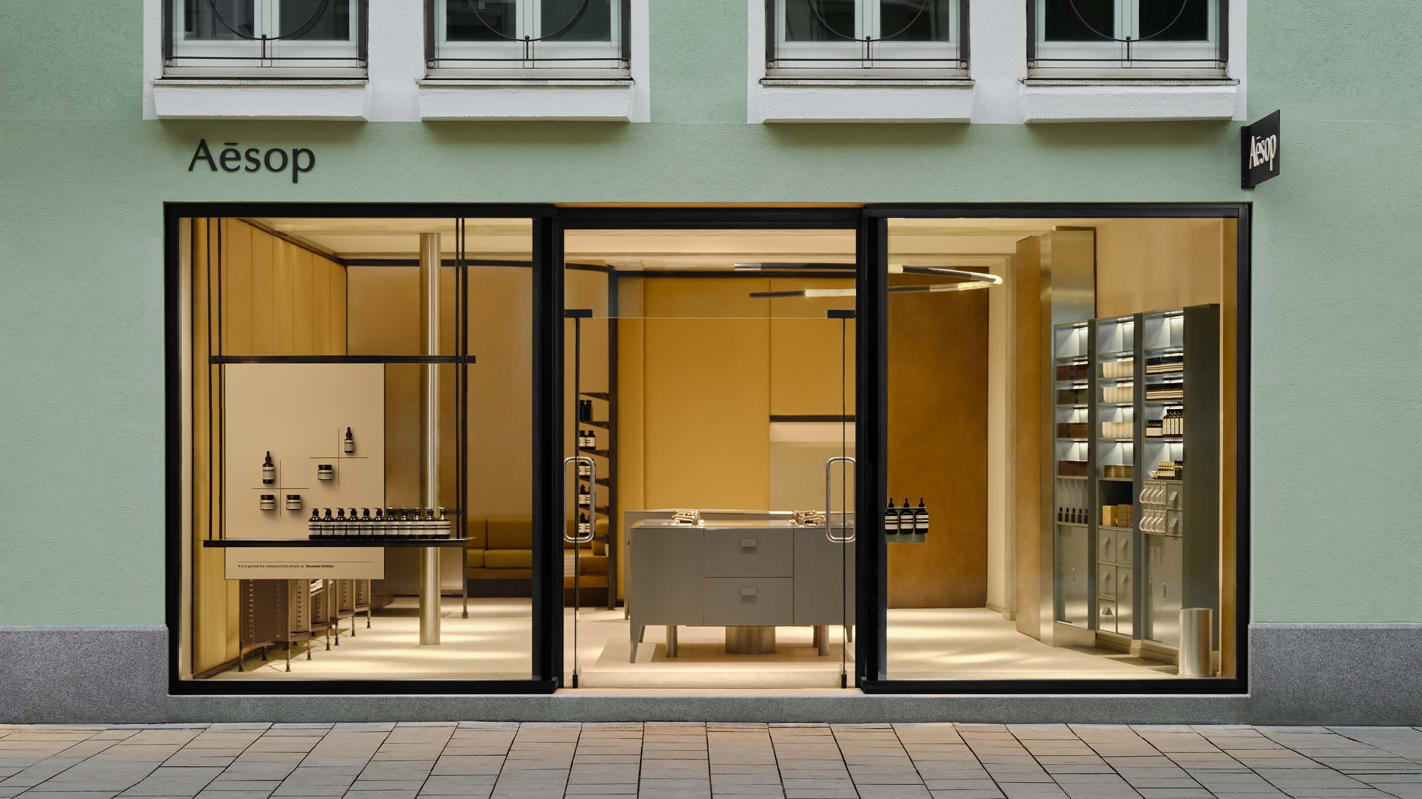 Aesop Sendlinger Strasse store facade.